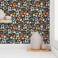 Vintage Woodland Floral