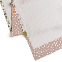 1.5 yards Hello Bébé + .5 yards Blush Sprigs and Blooms