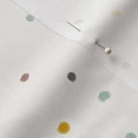 Watercolor confetti dots - pastel mint mauve and mustard tiny dots scattered small dots || by sunny afternoon