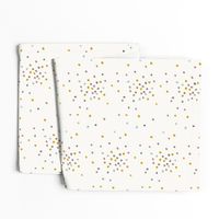 Watercolor confetti dots - pastel mint mauve and mustard tiny dots scattered small dots || by sunny afternoon