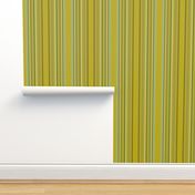 Chartreuse Striped Vanity