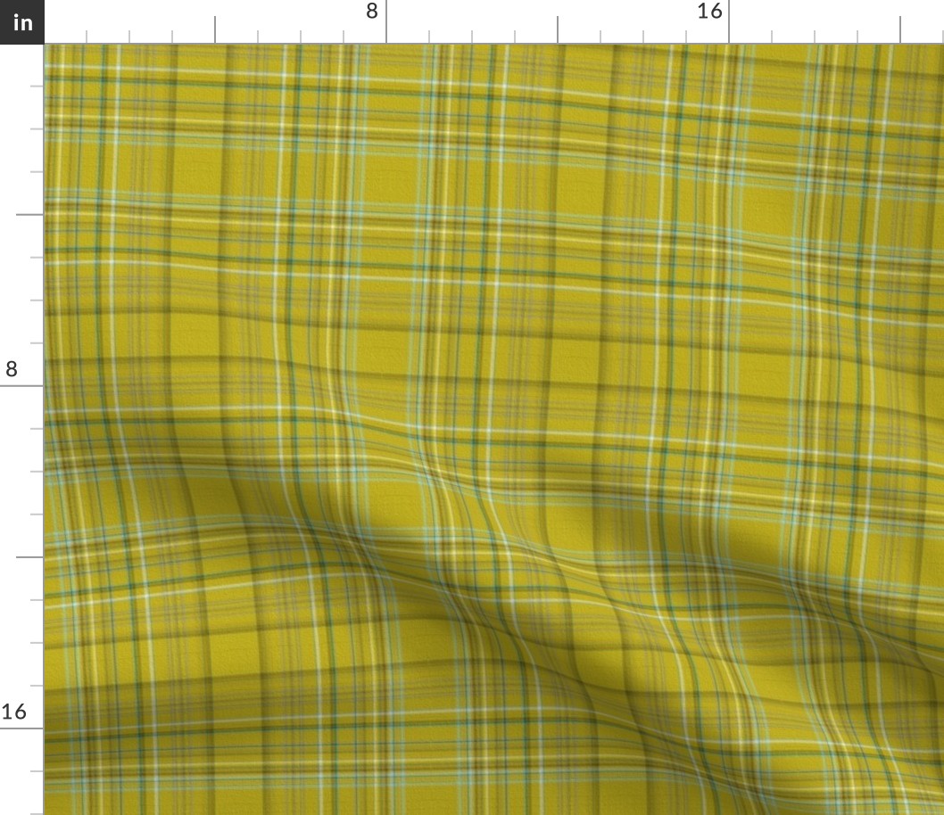 Chartreuse Mad For Plaid