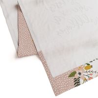 Fat Quarter Bundle // Blush Sprigs and Blooms, Wildflower, Hello Bébé