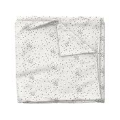 Tiny dots - black small dots monochrome black and white scattered dots || by sunny afternoon