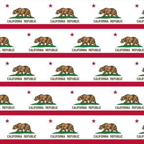 California flag - Medium - 5.4 x 3.6 inches