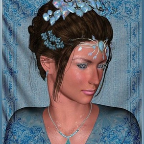 Fairy Princess in Blue Large