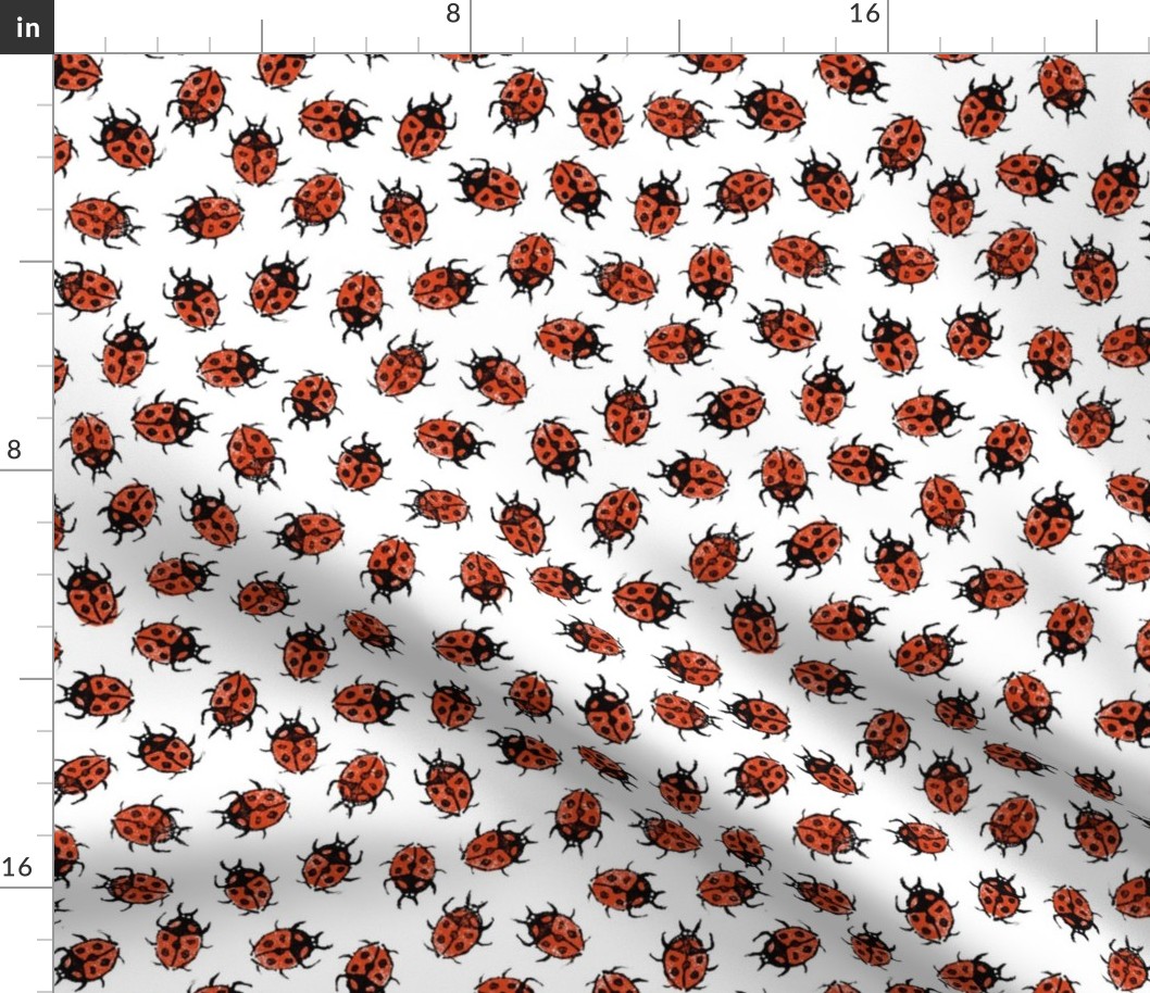 XL dot red ladybugs