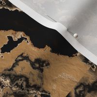 Black and Brown Marble Tiles