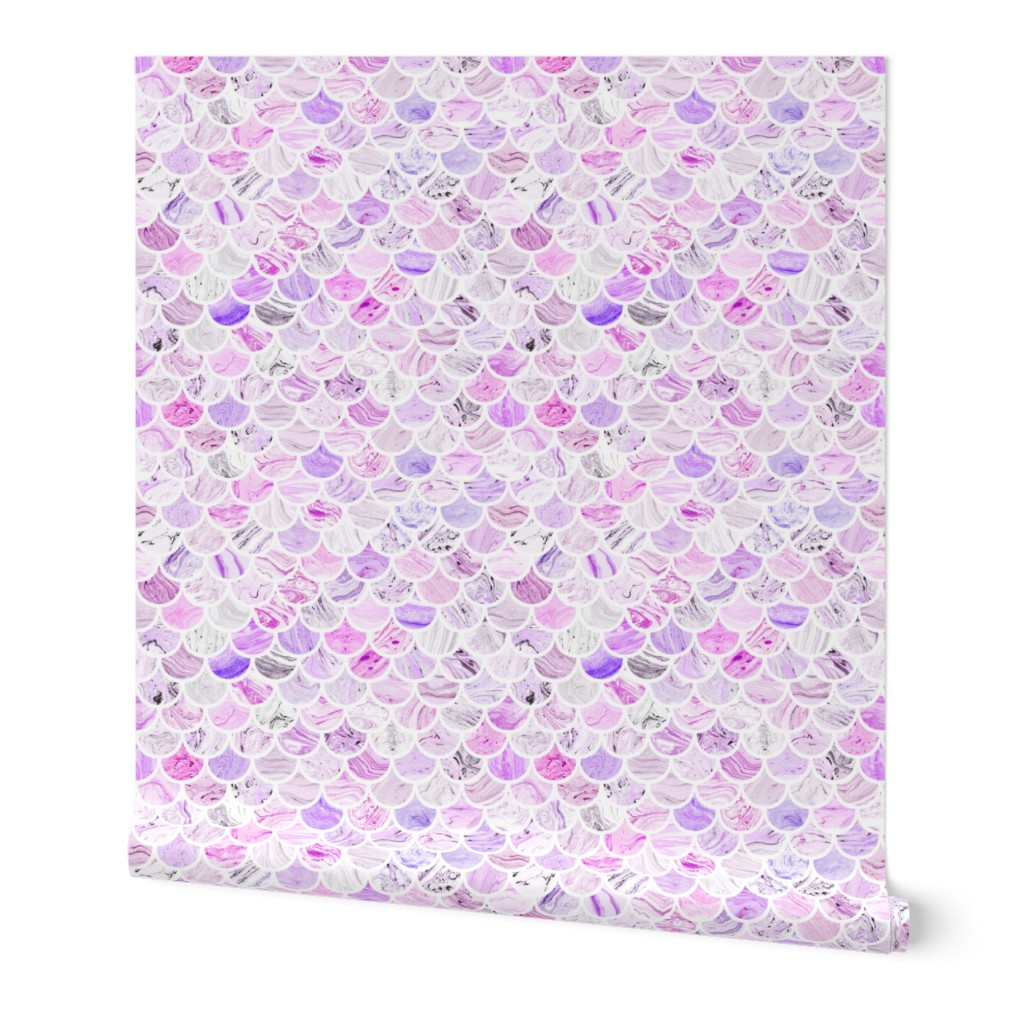 Marble Scale Pattern in Purple