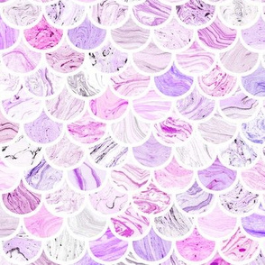 Marble Scale Pattern in Purple