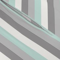 Stripe - Mint,grey,Ivory - WhistlerVillage