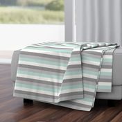 Stripe - Mint,grey,Ivory - WhistlerVillage