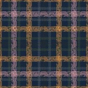 Bike Tread Plaid (navy)