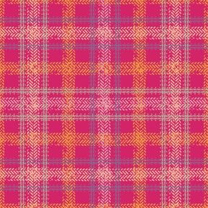 Bike Tread Plaid (pink)