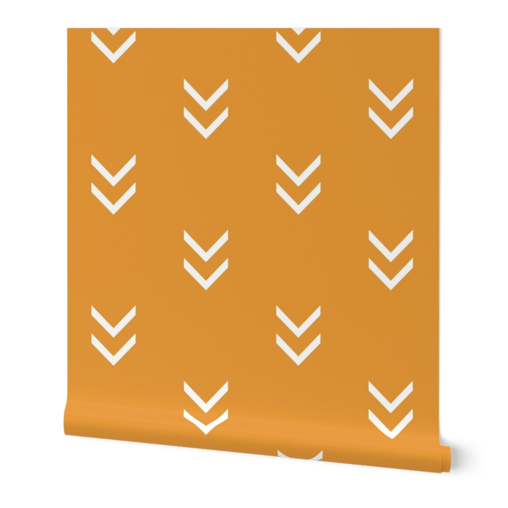 Direction - orange/white - Summer Woodland