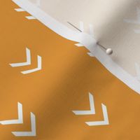 Direction - orange/white - Summer Woodland