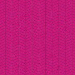 Fuchsia Herringbone Chevron