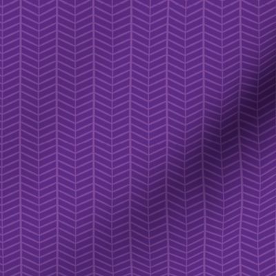 Purple Herringbone Chevron