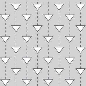 triangle arrows on grey