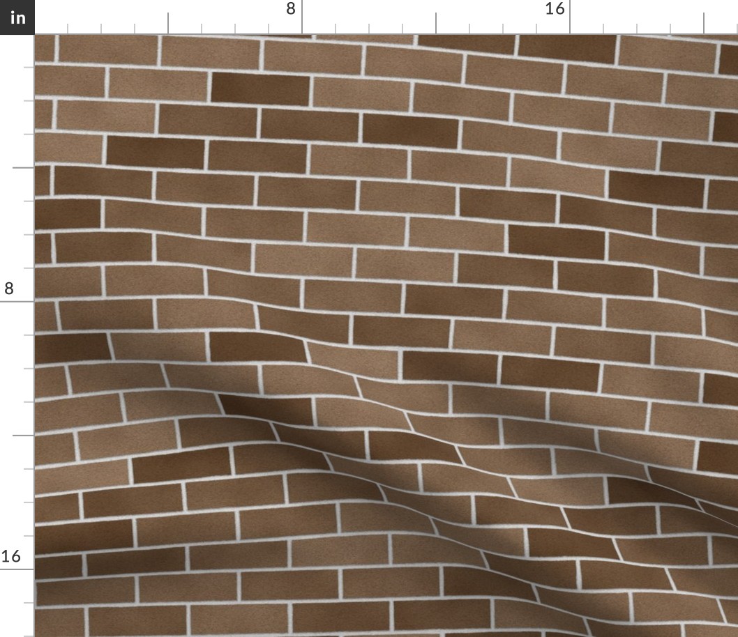 Brown  Brick Wall