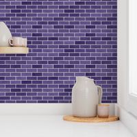 Purple Brick Wall // Large