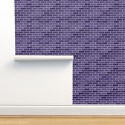 Purple Brick Wall // Large