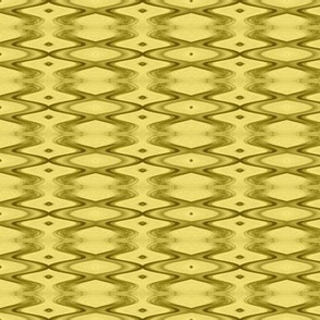 HLQ11 - Small - Harlequin for the Court Jester in Olive Green and Golden Yellow