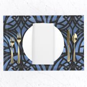 DARK BLUE ART DECO 12