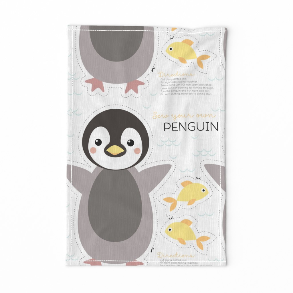 Penguin cut and sew