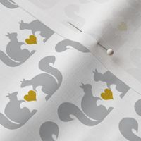 squirrel grey and mustard kids woodland animal fall autumn sweet animals fall 