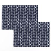 Chevrons & Triangles - Navy