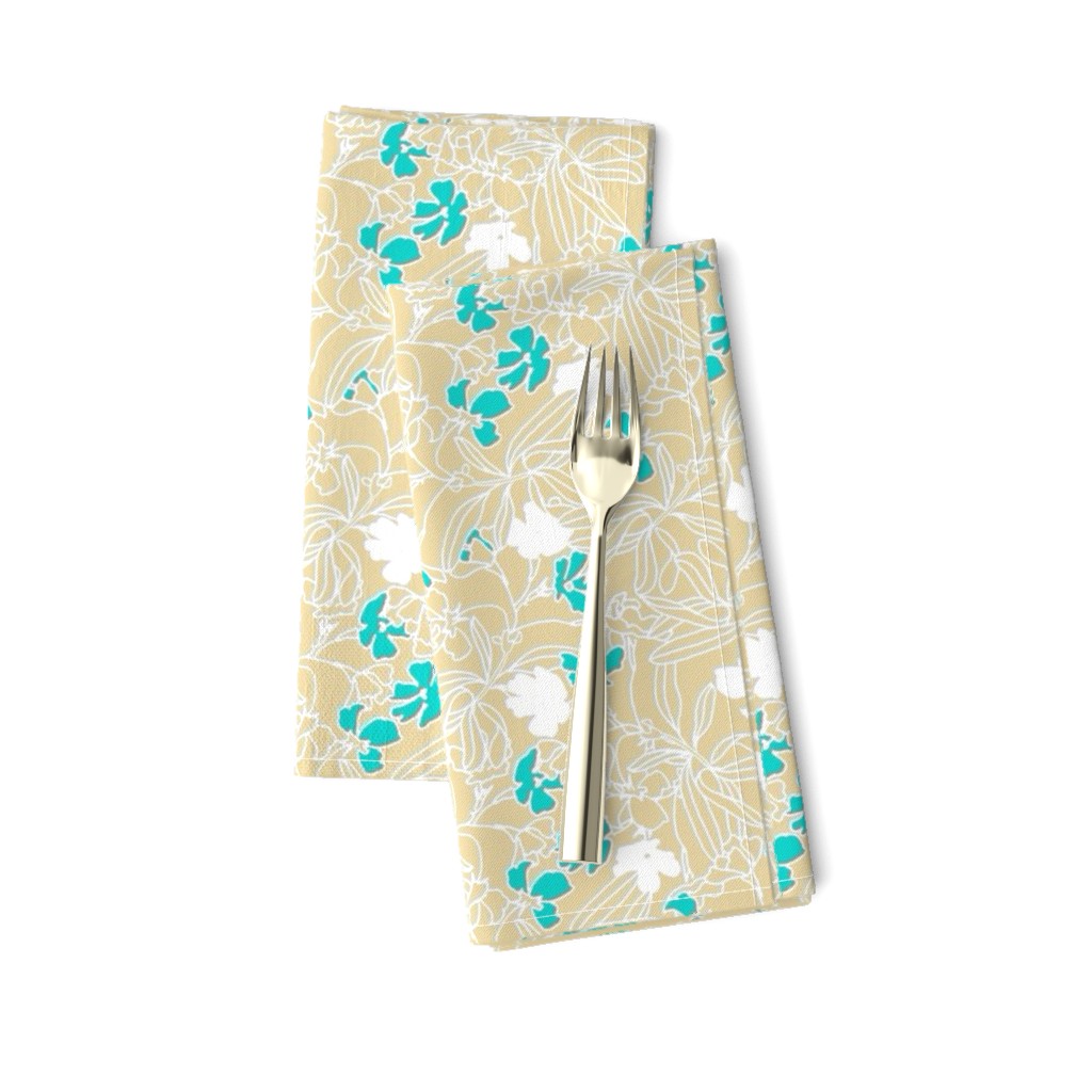 Bay Breeze flowers in turquoise