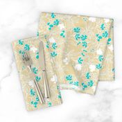 Bay Breeze flowers in turquoise