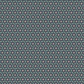 Starry Night millefiore_pattern_blue_teal_lilac_red_pink_green