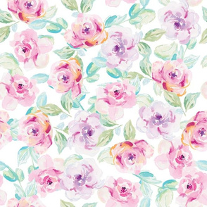 Modern Watercolor Floral 