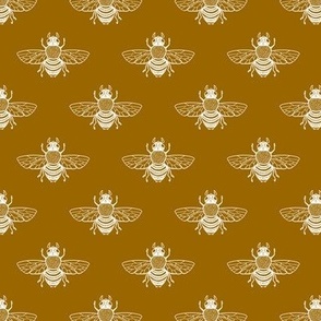 Baby Bee White Toffee // LARGE