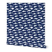 Sharks - Navy // Small