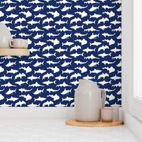 Sharks - Navy // Small