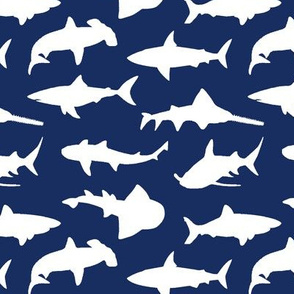Sharks - Navy // Small