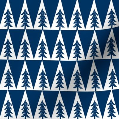 trees // forest trees camping fall autumn forest kids navy blue boys room tree 