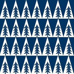 trees // forest trees camping fall autumn forest kids navy blue boys room tree 