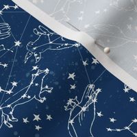 constellations // animal stars night sky constellations astronomy navy blue kids room cute stars constellation fabric