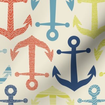 patterned anchors