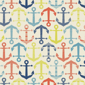 patterned anchors