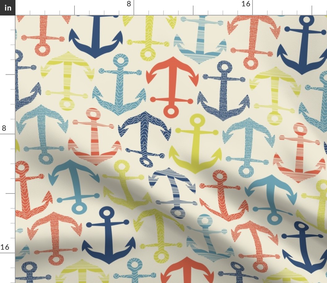 patterned anchors