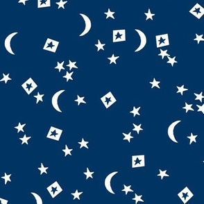 stars // little dreams stars navy blue moon and stars kids room navy blue kids design