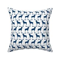 moose // navy blue moose kids room canada nursery baby boy 