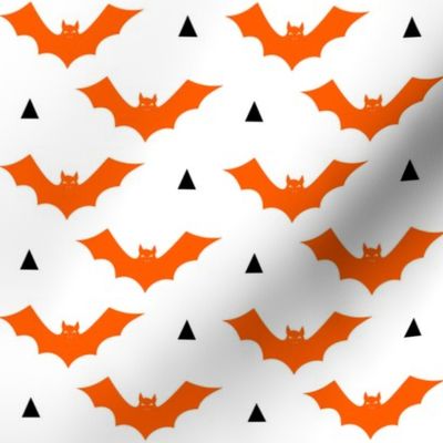 halloween bat orange and black kids costume  october halloween fabric