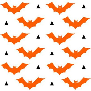 halloween bat orange and black kids costume  october halloween fabric