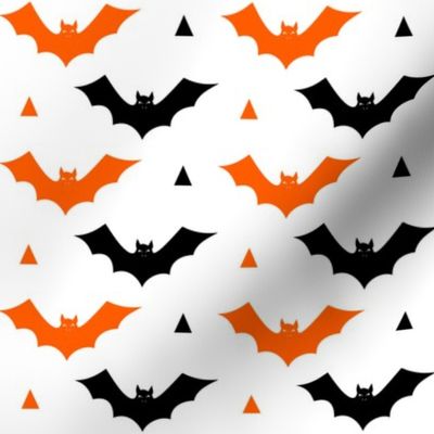 halloween bat orange and black kids costume  october halloween fabric